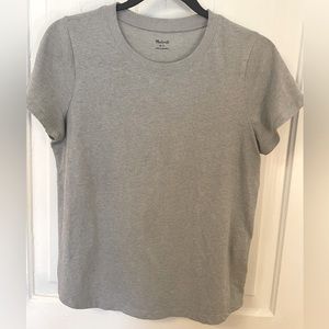 Madewell Gray Tee size Small